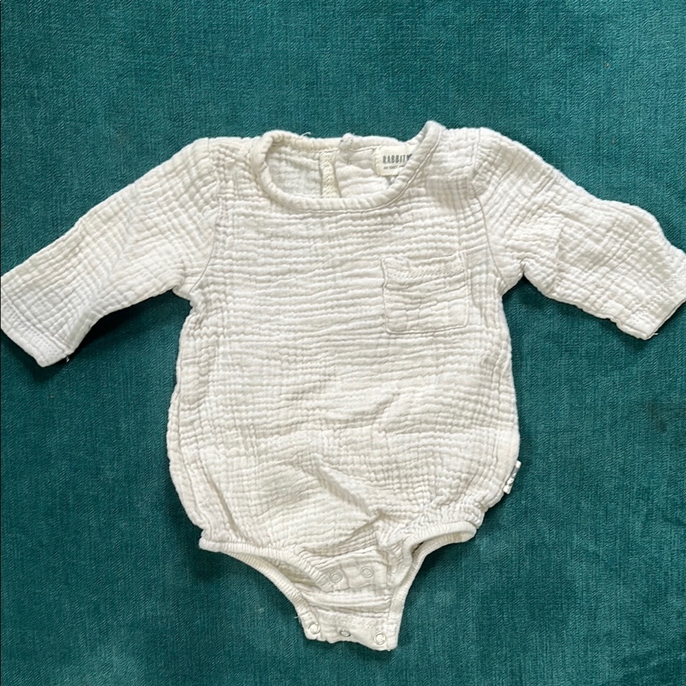 White Baby One Piece